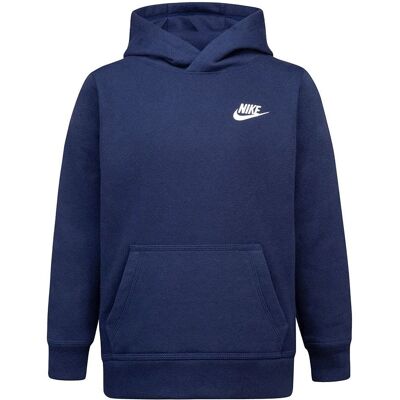 Bluza z kapturem Nike Sportswear Club Fleece - Unisex Niebieska Bluza z kapturem Nike Sportswear Club Fleece - Unisex Niebieska