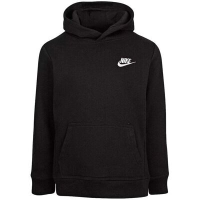 Nike Black Kids Fleece Hoodie - Unisex - Size 2-4 Years - Sportswear Nike Black Kids Fleece Hoodie - Unisex - Size 2-4 Years - Sportswear