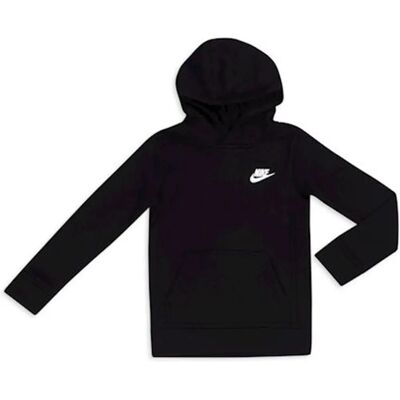 Sweat à capuche Nike NKB Club Fleece - Enfants, Noir, Modèle 116 - Publicité Sweat à capuche Nike NKB Club Fleece - Enfants, Noir, Modèle 116 - Publicité