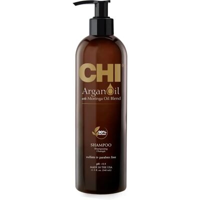 Șampon cu ulei de argan și moringa CHI - Fără sulfati și parabeni Șampon cu ulei de argan și moringa CHI - Fără sulfati și parabeni