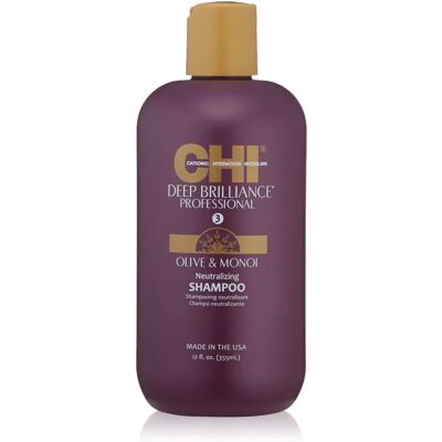 CHI Deep Brilliance Olive & Monoi Neutralizing Shampoo - Shampoo CHI Deep Brilliance Olive & Monoi Neutralizing Shampoo - Shampoo