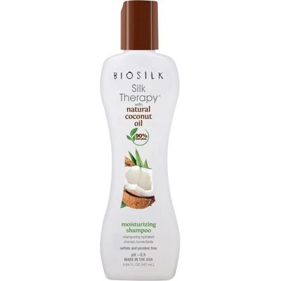 Biosilk Silk Therapy Coconut Oil Shampoo - Moisturizing & Color Safe Biosilk Silk Therapy Coconut Oil Shampoo - Moisturizing & Color Safe
