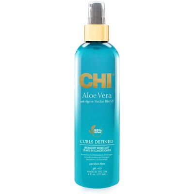 CHI Condicionador Sem Enxágue Resistente à Umidade de Aloe Vera (177ml) CHI Condicionador Sem Enxágue Resistente à Umidade de Aloe Vera (177ml)