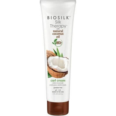 Farouk Biosilk Terapia de Mătase Ulei de Cocos Păr Răsucit - Cremă de Styling Farouk Biosilk Terapia de Mătase Ulei de Cocos Păr Răsucit - Cremă de Styling