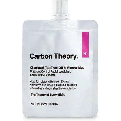 Rio Carbon Theory Modello Carbone - Maschera di Argilla Minerale - 50ml Rio Carbon Theory Modello Carbone - Maschera di Argilla Minerale - 50ml