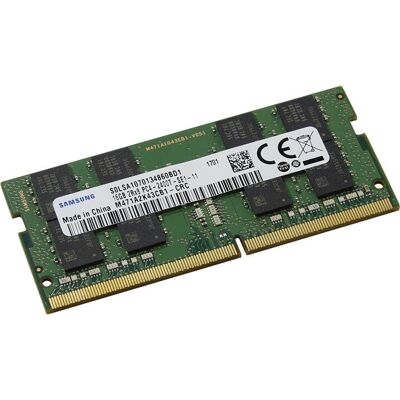 Memória portátil Samsung M471A2K43CB1-CRC 16GB DDR4 - Preto/verde Memória portátil Samsung M471A2K43CB1-CRC 16GB DDR4 - Preto/verde