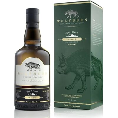 Wolfburn Morven Highland Single Malt Scotch Whisky - Licht getorfd - Whisky Wolfburn Morven Highland Single Malt Scotch Whisky - Licht getorfd - Whisky