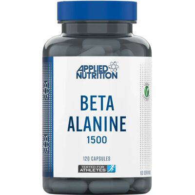 Applied Nutrition Beta-Alanine 1500mg Veg Caps - Supplément - Publicité Applied Nutrition Beta-Alanine 1500mg Veg Caps - Supplément - Publicité
