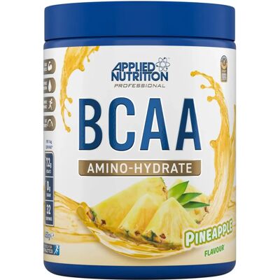Applied Nutrition BCAA Amino-Hydrate - Ananas - 450 g - Complément alimentaire - Publicité Applied Nutrition BCAA Amino-Hydrate - Ananas - 450 g - Complément alimentaire - Publicité