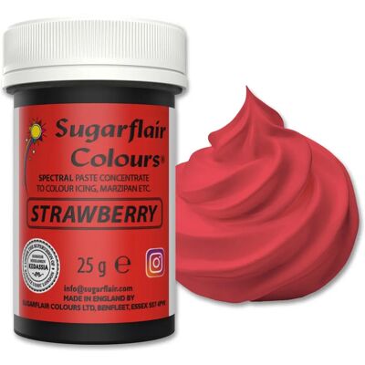 Sugarflair Spectral 25g - Jahoda - Potravinářská barva Sugarflair Spectral 25g - Jahoda - Potravinářská barva