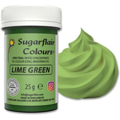 Sugarflair Spectral Limetková Zelená - Potravinářský Barvivo v Prášku Sugarflair Spectral Limetková Zelená - Potravinářský Barvivo v Prášku