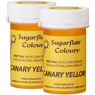Sugarflair Spectral 25g - Kanárské Žlutá - Potravinářský barvivo Sugarflair Spectral 25g - Kanárské Žlutá - Potravinářský barvivo