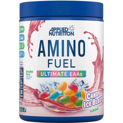 Applied Nutrition Amino Fuel - Candy Icy Blast - 390g - Complément alimentaire - Publicité Applied Nutrition Amino Fuel - Candy Icy Blast - 390g - Complément alimentaire - Publicité