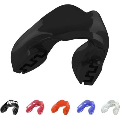 Gouttière dentaire Safejawz Ortho Series Noir - Protection orthodontique - Publicité Gouttière dentaire Safejawz Ortho Series Noir - Protection orthodontique - Publicité