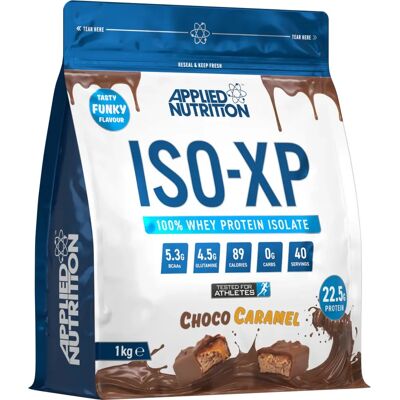Applied Nutrition ISO-XP 100% Izolat białka serwatkowego - Czekoladowy karmel 1kg Applied Nutrition ISO-XP 100% Izolat białka serwatkowego - Czekoladowy karmel 1kg