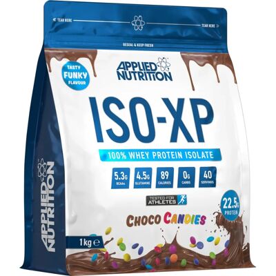 Applied Nutrition ISO-XP 100% białko serwatkowe izolowane - 1kg - Czekoladowe Cukierki - Suplement diety Applied Nutrition ISO-XP 100% białko serwatkowe izolowane - 1kg - Czekoladowe Cukierki - Suplement diety