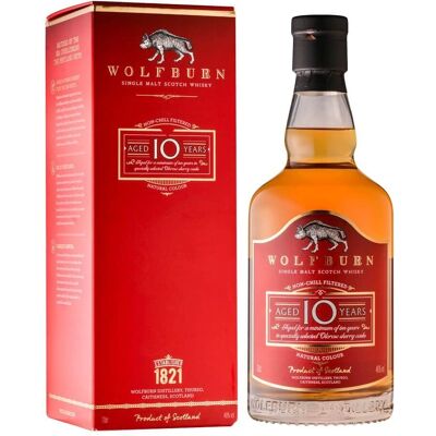 Wolfburn 10 Jahre alte Single Malt Scotch Whisky 0,7l 46% Wolfburn 10 Jahre alte Single Malt Scotch Whisky 0,7l 46%