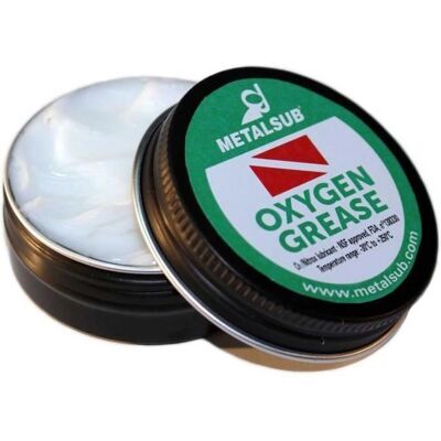 Metalsub Grasa de Oxígeno 30 g Blanco - Grasa para equipos de oxígeno Metalsub Grasa de Oxígeno 30 g Blanco - Grasa para equipos de oxígeno