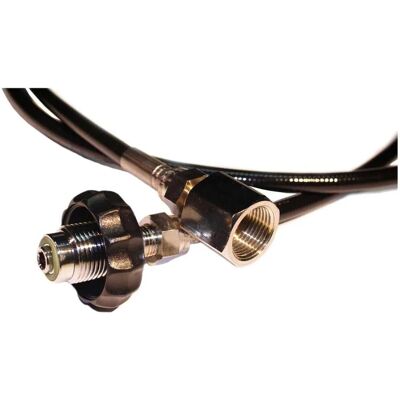 Manguera de extensión Metalsub 1m Macho/hembra DIN200 Manguera de extensión Metalsub 1m Macho/hembra DIN200