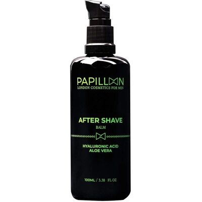 Papillon Bálsamo para después del afeitado con ácido hialurónico y aloe vera - After Shave Balm Papillon Bálsamo para después del afeitado con ácido hialurónico y aloe vera - After Shave Balm