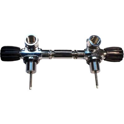 Válvula METALSUB Tankbibo - M25 300 Bar - Negro, Plateado, Gris, Azul Válvula METALSUB Tankbibo - M25 300 Bar - Negro, Plateado, Gris, Azul
