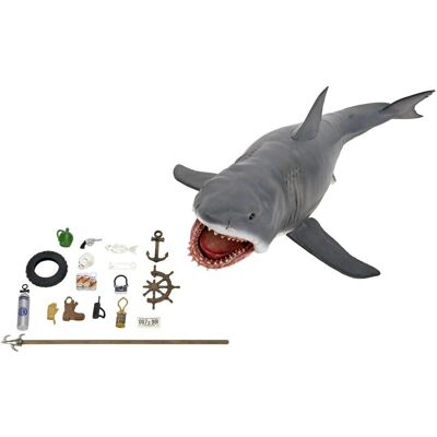 NECA Jaws 50th Anniversary Figurine - 12" Shark Collectible NECA Jaws 50th Anniversary Figurine - 12" Shark Collectible