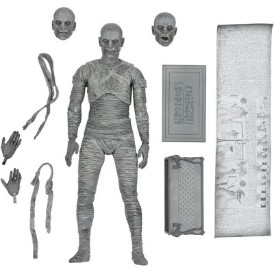 NECA Universal Monsters Ultimate La Momia (Blanco y Negro) 18 cm NECA Universal Monsters Ultimate La Momia (Blanco y Negro) 18 cm