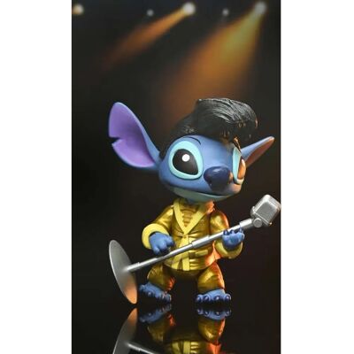 NECA Elvis Stitch Aktionfigur - Goldanzug - 18cm - Lilo & Stitch NECA Elvis Stitch Aktionfigur - Goldanzug - 18cm - Lilo & Stitch