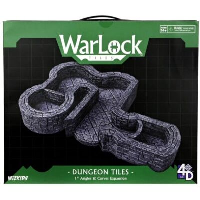 WizKids WarLock Tiles Expansion Pack - Dungeon Angles & Curves WizKids WarLock Tiles Expansion Pack - Dungeon Angles & Curves