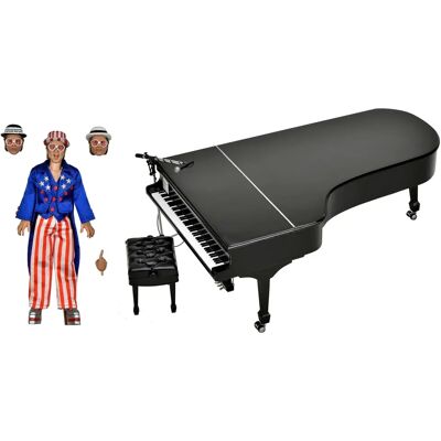 NECA Elton John & Piano Action Figure Live 1976 - Figura NECA Elton John & Piano Action Figure Live 1976 - Figura