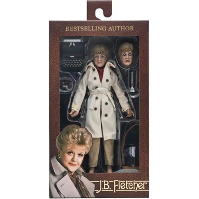 NECA Jessica Fletcher Clothed Action Figure - Murder She Wrote - 20cm NECA Jessica Fletcher Clothed Action Figure - Murder She Wrote - 20cm