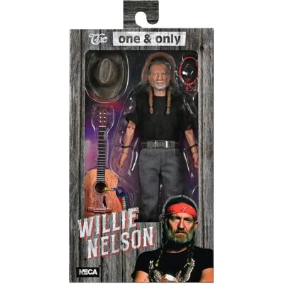 Figure d'action vêtue Willie Nelson 8 pouces NECA Figure d'action vêtue Willie Nelson 8 pouces NECA