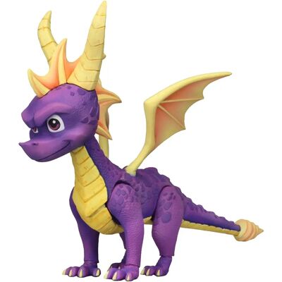 NECA Spyro Smok - Figurka Akcyjna 7 cali - Fioletowa - Gra wideo NECA Spyro Smok - Figurka Akcyjna 7 cali - Fioletowa - Gra wideo