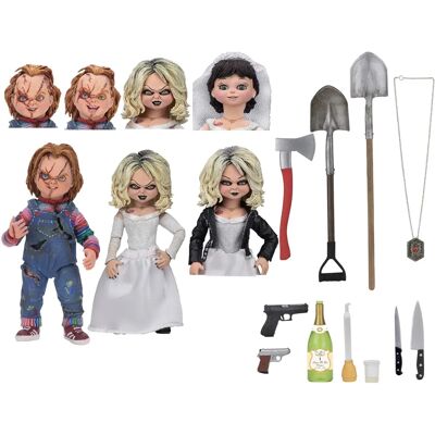 NECA Chucky's Brud - Ultimata Chucky & Tiffany 6" NECA Chucky's Brud - Ultimata Chucky & Tiffany 6"