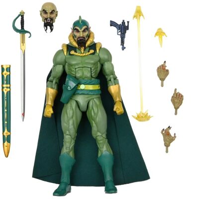 NECA Flash Gordon Ming The Merciless 7" Action Figure - Superhero Series NECA Flash Gordon Ming The Merciless 7" Action Figure - Superhero Series