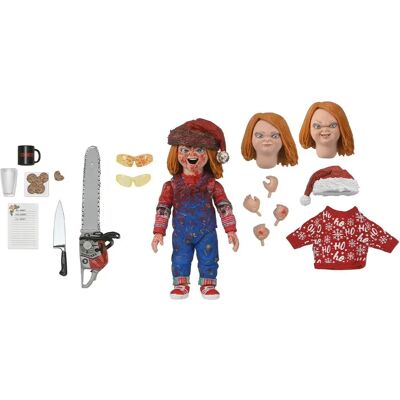 NECA Chucky Figurka świąteczna - serial TV, 4 cale NECA Chucky Figurka świąteczna - serial TV, 4 cale
