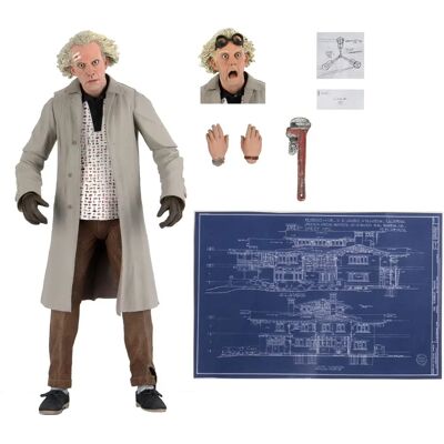 NECA Back To The Future Doc Brown Ultimate 18 cm (NECA53614) NECA Back To The Future Doc Brown Ultimate 18 cm (NECA53614)