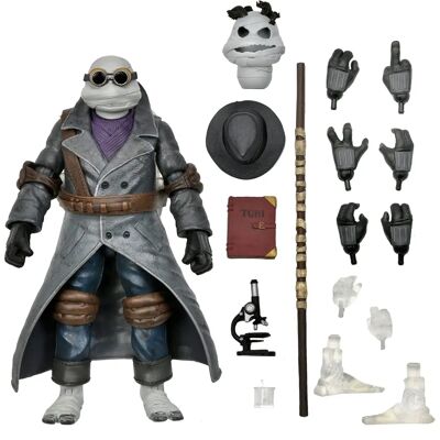 Neca Donatello Osynlige Man Actionfigur - Universal Monsters Vs Tmnt Neca Donatello Osynlige Man Actionfigur - Universal Monsters Vs Tmnt