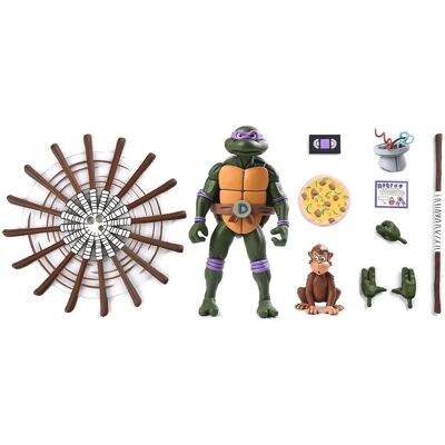 NECA Donatello Figurka akcyjna - 18cm - Teenage Mutant Ninja Turtles - Cartoon NECA Donatello Figurka akcyjna - 18cm - Teenage Mutant Ninja Turtles - Cartoon