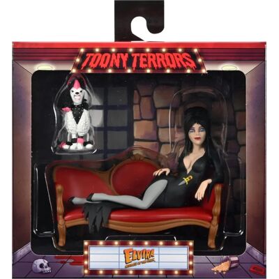 NECA Elvira Modell - Gonk Hund, 15cm Horror Figur NECA Elvira Modell - Gonk Hund, 15cm Horror Figur
