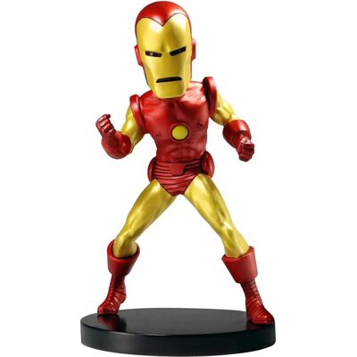 NECA Iron Man Tête Cloche Classique - Figurine - Publicité NECA Iron Man Tête Cloche Classique - Figurine - Publicité