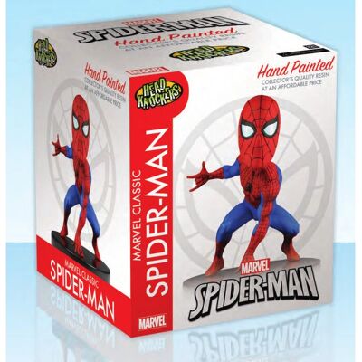 NECA Spider-Man Head Knocker - Collectible Figure - 13cm NECA Spider-Man Head Knocker - Collectible Figure - 13cm