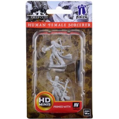 Miniatures non peintes Wizkids - Pathfinder Battles Deep Cuts Sorcière - WZK72604 - Publicité Miniatures non peintes Wizkids - Pathfinder Battles Deep Cuts Sorcière - WZK72604 - Publicité