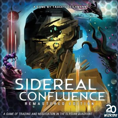 WizKids Sidereal Confluence - Remastered Board Game for 4-9 Players WizKids Sidereal Confluence - Remastered Board Game for 4-9 Players