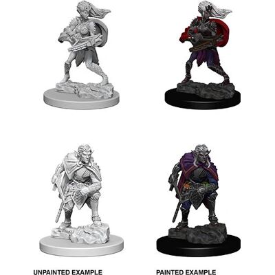 Miniatures Drow WizKids - Pack de 6 - Miniatures pour D&D - Publicité Miniatures Drow WizKids - Pack de 6 - Miniatures pour D&D - Publicité