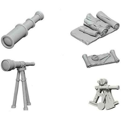 WizKids Deep Cuts Unpainted Miniatures Navigators Pack - Miniatures WizKids Deep Cuts Unpainted Miniatures Navigators Pack - Miniatures
