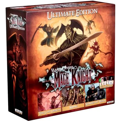 Wizkids Mage Knight: Ultimate Edition - Strategie, Kooperativ, Deckbuilding Wizkids Mage Knight: Ultimate Edition - Strategie, Kooperativ, Deckbuilding
