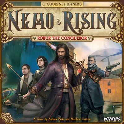 WizKids Games Nemo Rising Robur The Conqueror Cooperative Board Game WizKids Games Nemo Rising Robur The Conqueror Cooperative Board Game