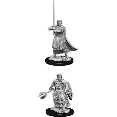 Miniature Clerc Humain Wizkids - D&D Nolzur's Marvelous Miniatures - Publicité Miniature Clerc Humain Wizkids - D&D Nolzur's Marvelous Miniatures - Publicité