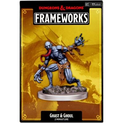 WizKids Ghast & Ghoul - Miniature Model Kit for D&D - Unpainted & Unassembled WizKids Ghast & Ghoul - Miniature Model Kit for D&D - Unpainted & Unassembled